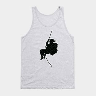 adventurer swinging on a rope Tank Top